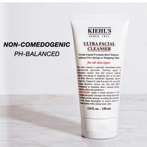 Kiehls ultra facial cleanser.